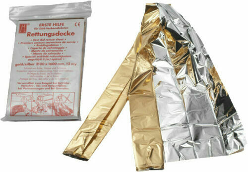 Hepp Rettungsdecke Notfalldecke Verbandskasten Deko Party