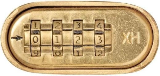 ABUS Vorhangschloss 180|B mit individuell einstellbaren Zahlencode für den Ausseneinsatz