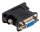 InLine® DVI-A Adapter, Analog 12+5 Stecker auf 15pol HD Buchse (VGA), vergoldet
